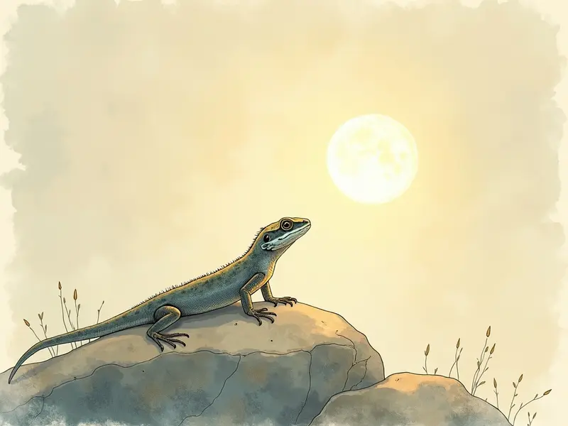 Ilustracja snu: lagartixa