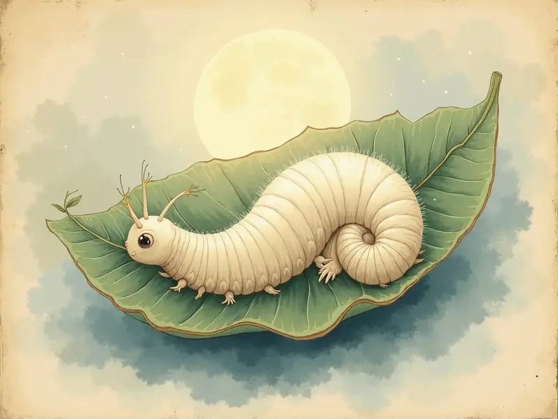 Ilustracja snu: larva