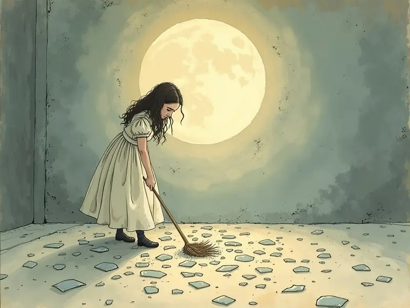 Ilustracja snu: limpeza
