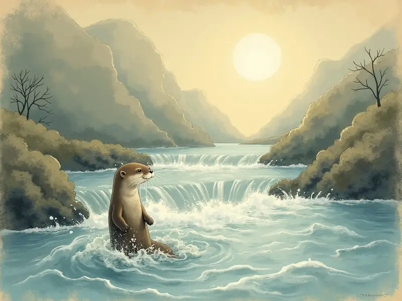 Ilustracja snu: lontra
