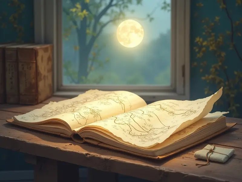 Ilustracja snu: mapa