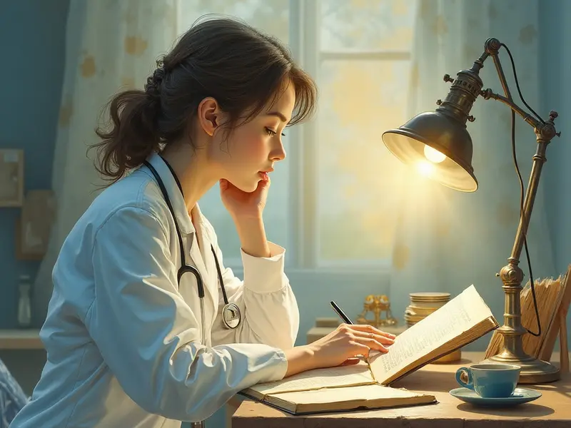 Ilustracja snu: médica