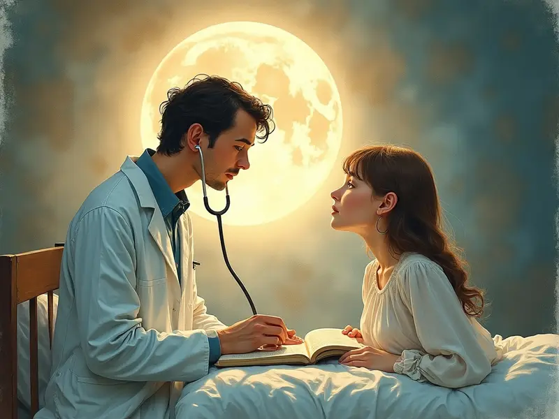 Ilustracja snu: médico