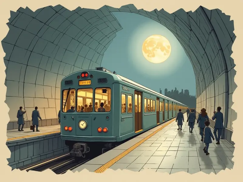 Ilustracja snu: metrô
