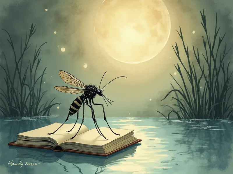 Ilustracja snu: mosquito da dengue