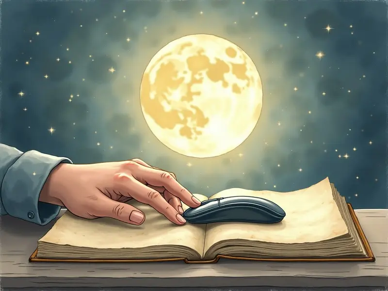 Ilustracja snu: mouse de computador
