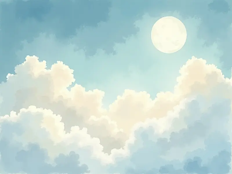 Ilustracja snu: nuvens