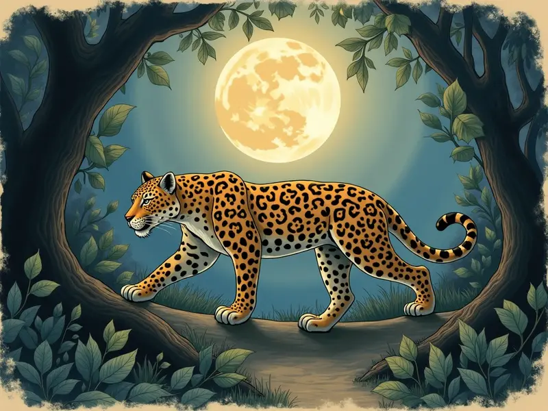 Ilustracja snu: onça-pintada