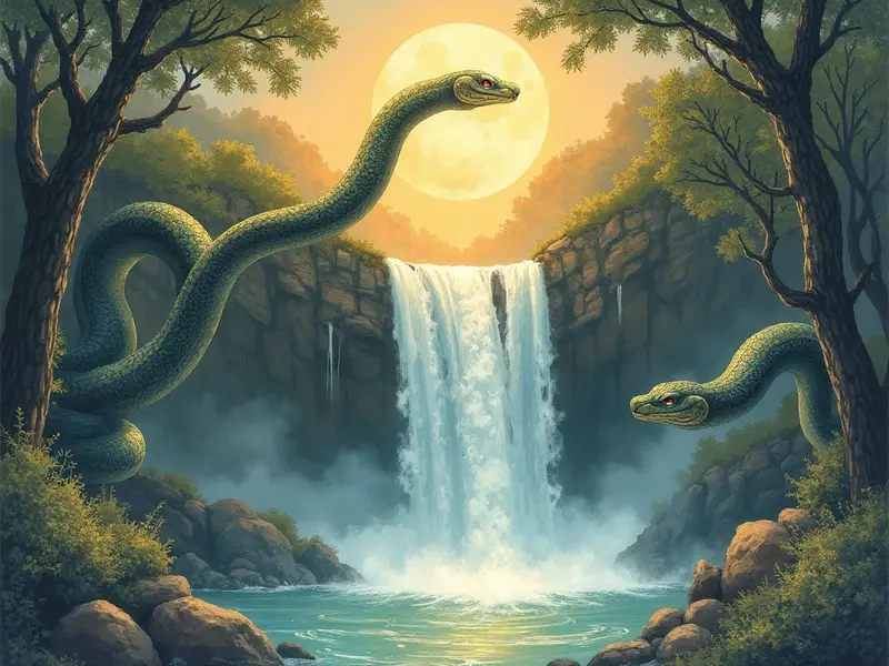 Ilustracja snu: Oxumaré