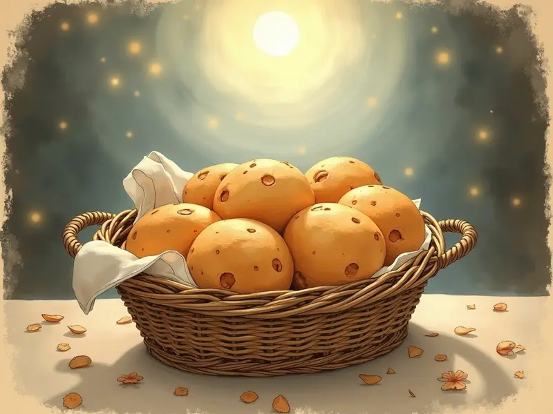 Ilustracja snu: pão de queijo