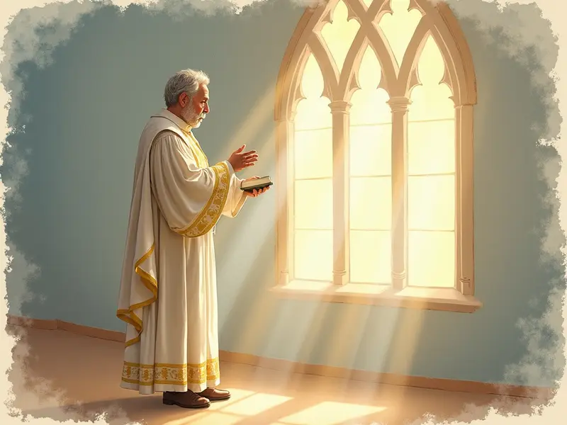 Ilustracja snu: pastor evangélico