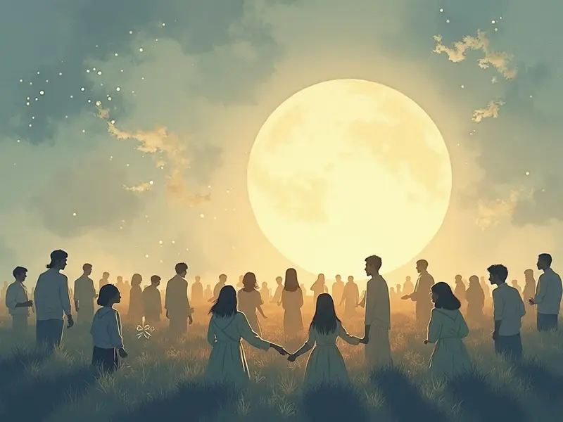 Ilustracja snu: pessoas