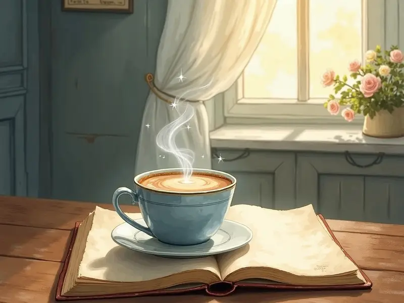 Ilustracja snu: café pingado