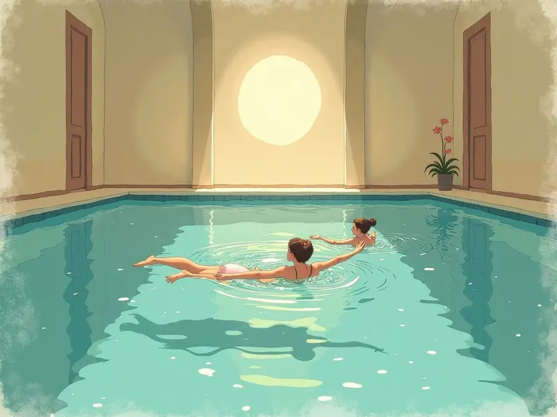 Ilustracja snu: piscina