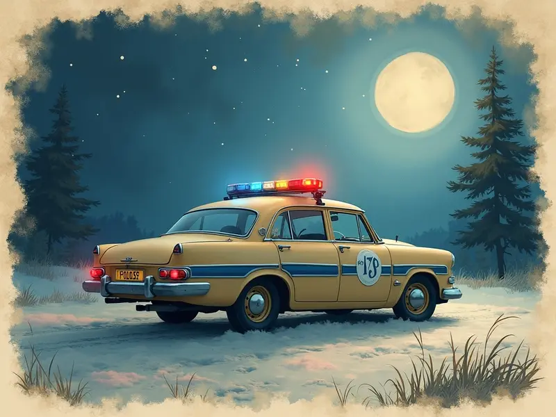 Ilustracja snu: polícia