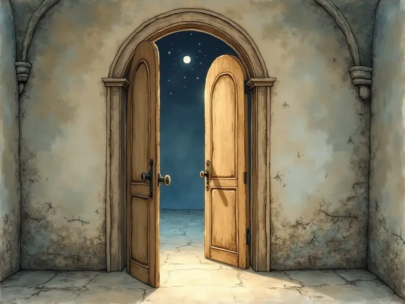 Ilustracja snu: porta