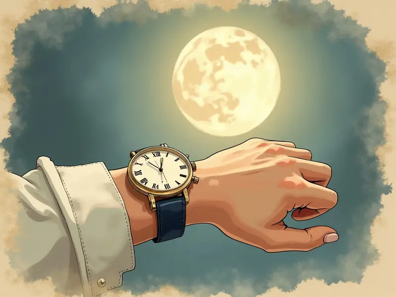 Ilustracja snu: relógio