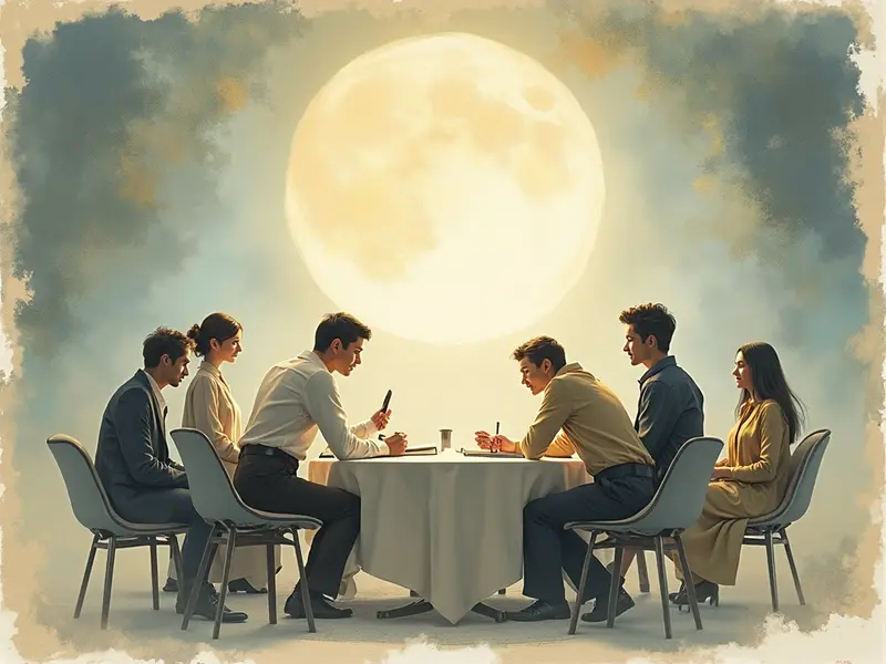 Ilustracja snu: reunião