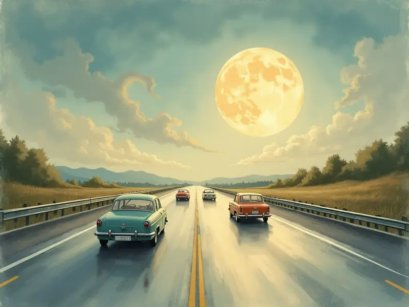 Ilustracja snu: rodovia