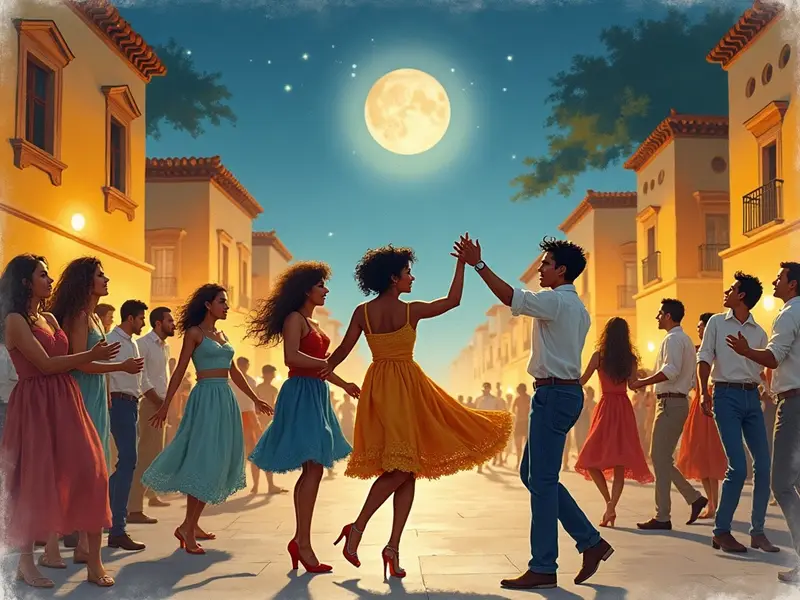 Ilustracja snu: samba