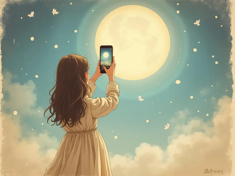 Ilustracja snu: selfie