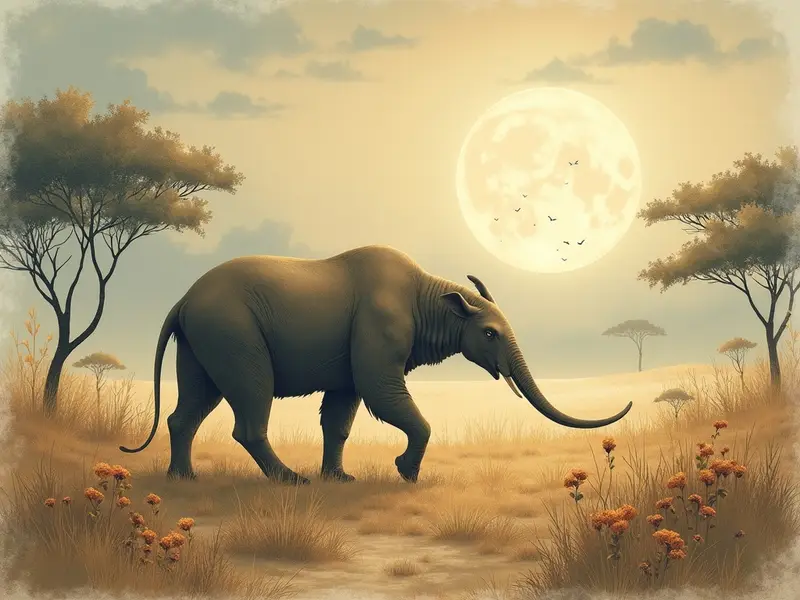 Ilustracja snu: tamanduá