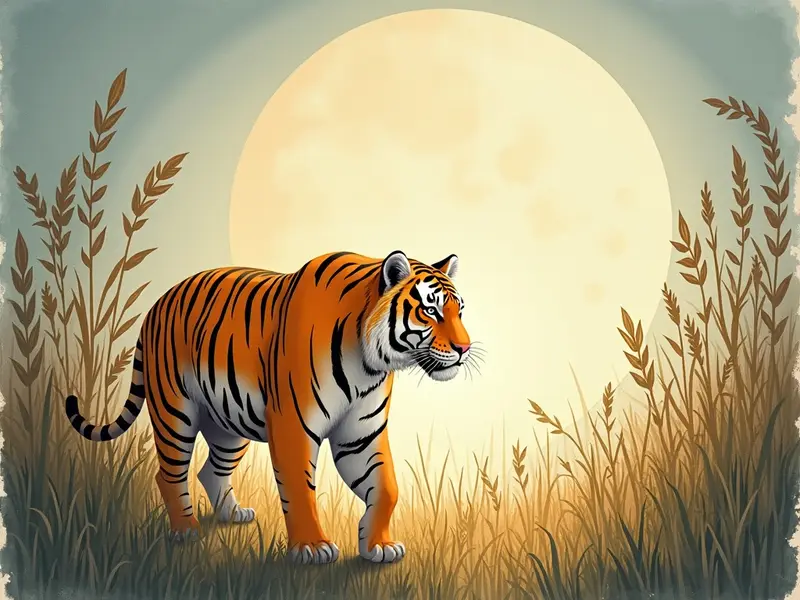 Ilustracja snu: tigre
