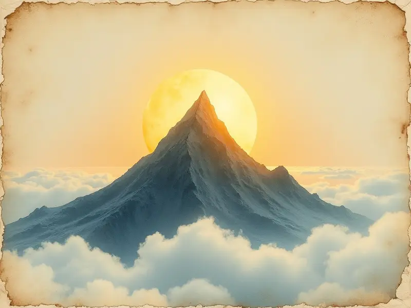 Ilustracja snu: topo da montanha