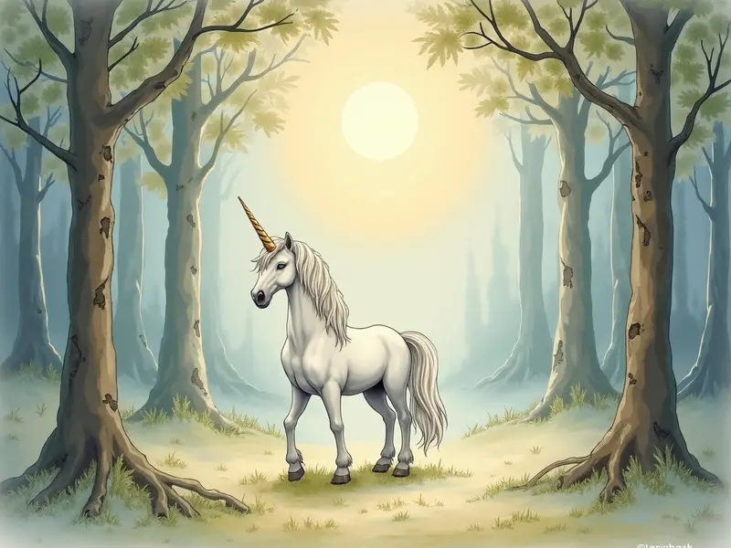 Ilustracja snu: unicórnio