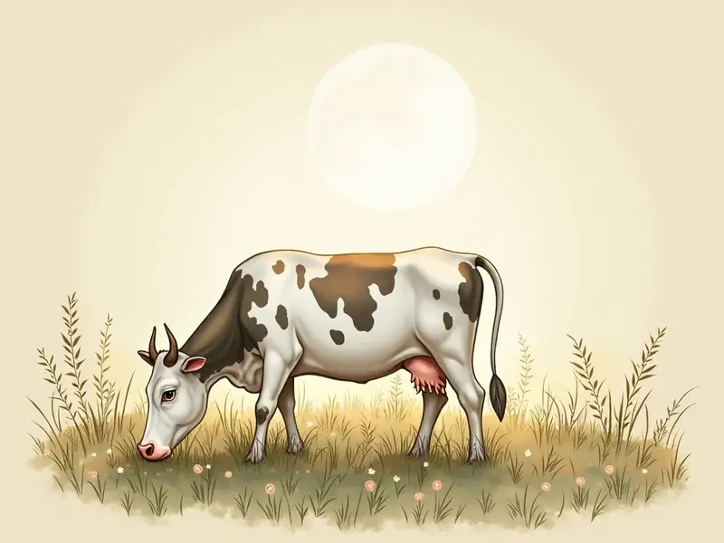 Ilustracja snu: vaca