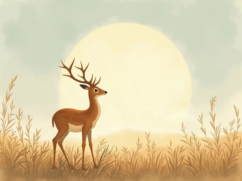 Ilustracja snu: veado-campeiro
