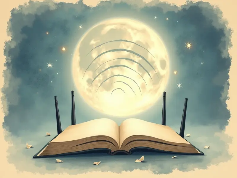 Ilustracja snu: wi-fi